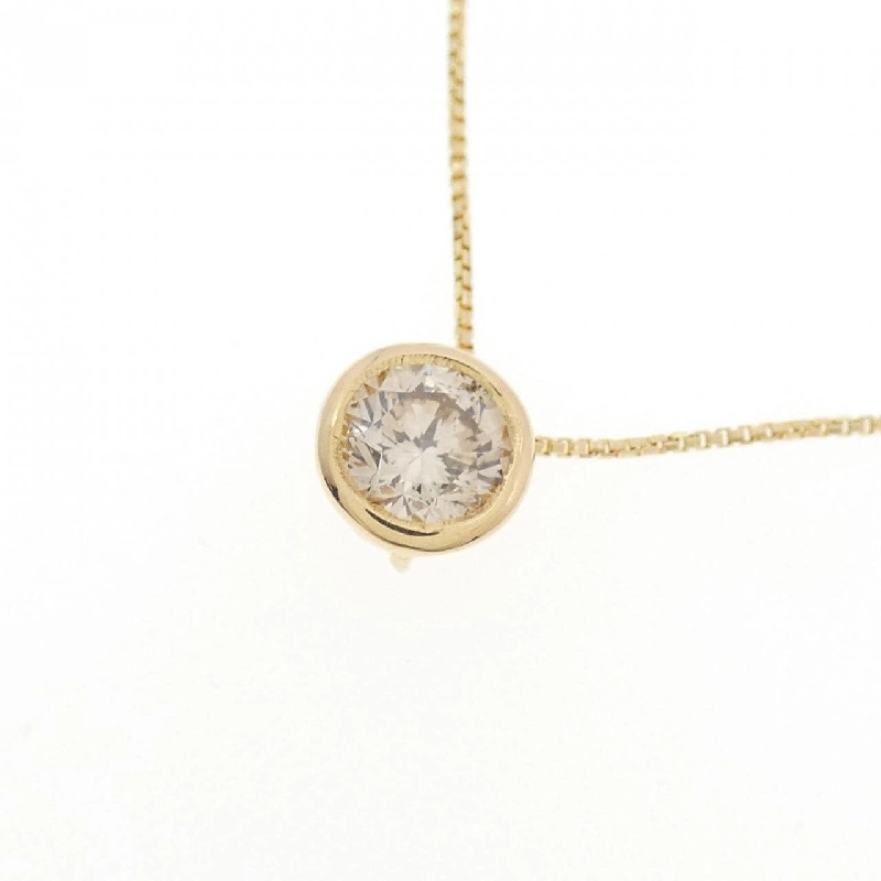 K18YG Dây chuyền kim cương 0.3CT - Hàng hiệu Chính hãng 857925