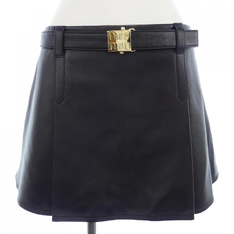 Chân váy MIU MIU MIUMIU Logo MPD757 SOOO 1395 - Hàng hiệu Chính hãng 646909