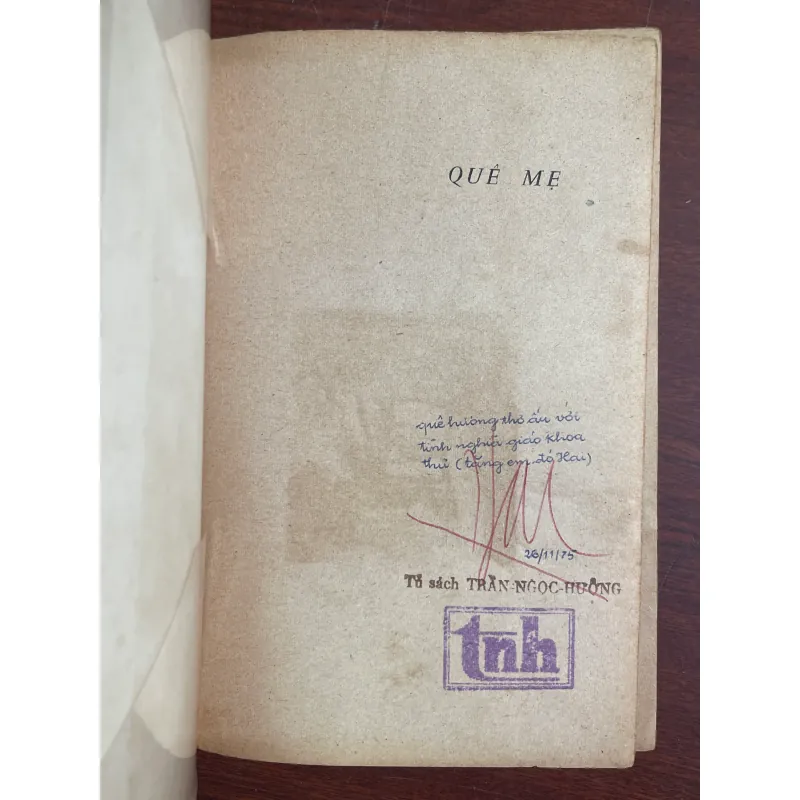 Quê Mẹ - Thanh Tịnh 703289