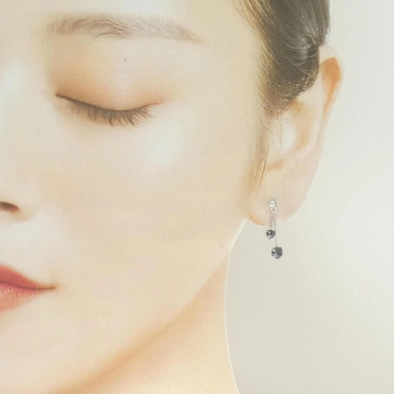 K18WG Bông tai kim cương 1.00CT - Hàng hiệu Chính hãng 868322