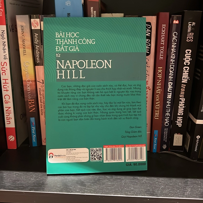Bài học thành công đắt giá từ Napoleon Hill 506221