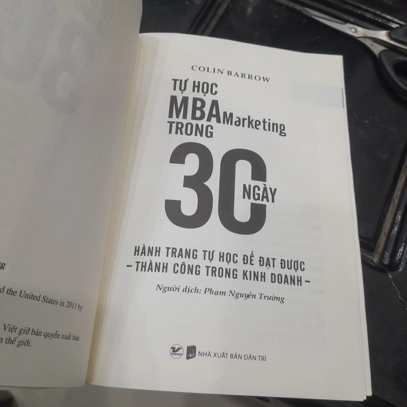 Colin Barrow - Tự học MBA Marketing trong 30 NGÀY 363290