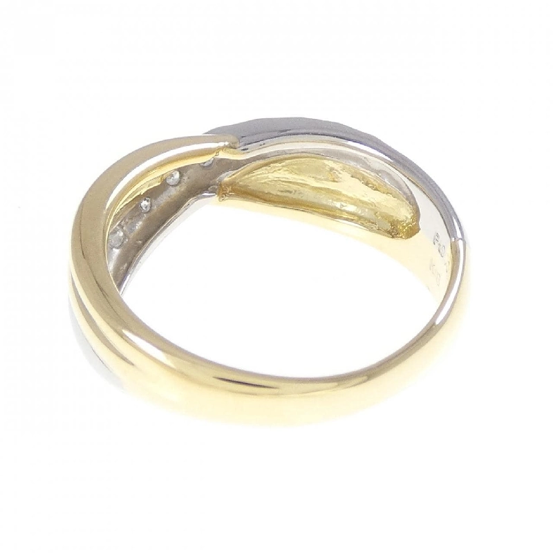 Nhẫn kim cương K18YG/PT900 0.11CT - Hàng hiệu chính hãng 854287