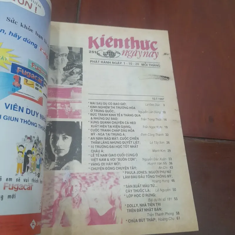 KIẾN THỨC NGÀY NAY số 251 ngày 10-7-1997 674080