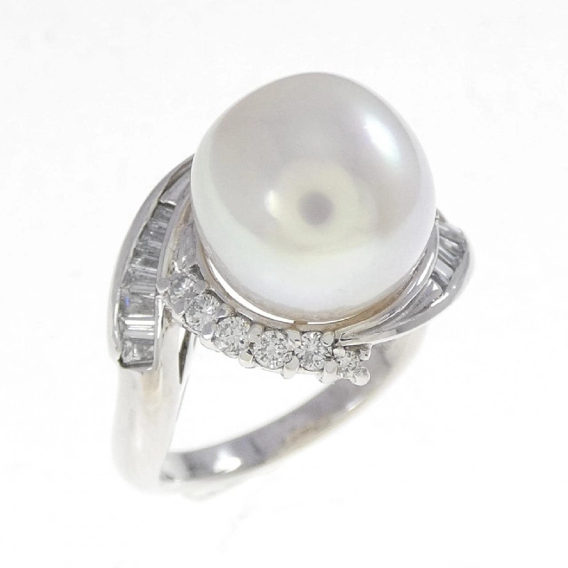 Nhẫn ngọc trai trắng PT900 10.8mm - Hàng hiệu Authentic 853173