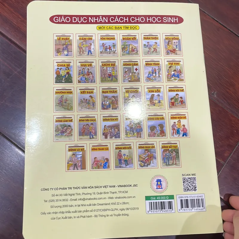 Giáo dục nhân cách cho học sinh : XIN LỖI - in cán bóng - trọn bộ có 29 quyển 1026634