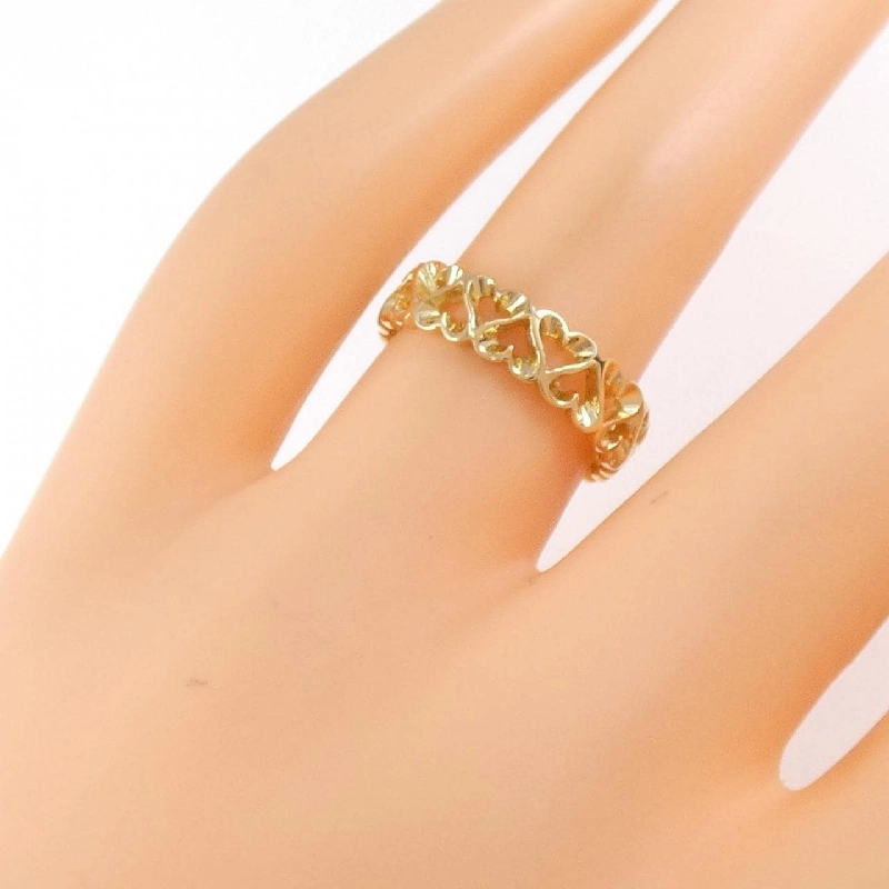 Nhẫn hình trái tim K18YG 669928