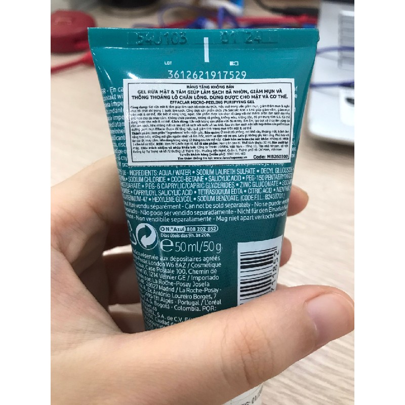 Gel rửa mặt và tắm body La Roche-Posay 274