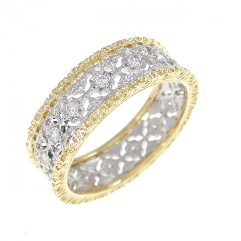 Nhẫn kim cương K18YG/PT900 0.20CT - Hàng hiệu Chính hãng 847305