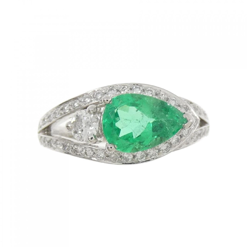 Nhẫn Emerald PT900 0.98CT 672130