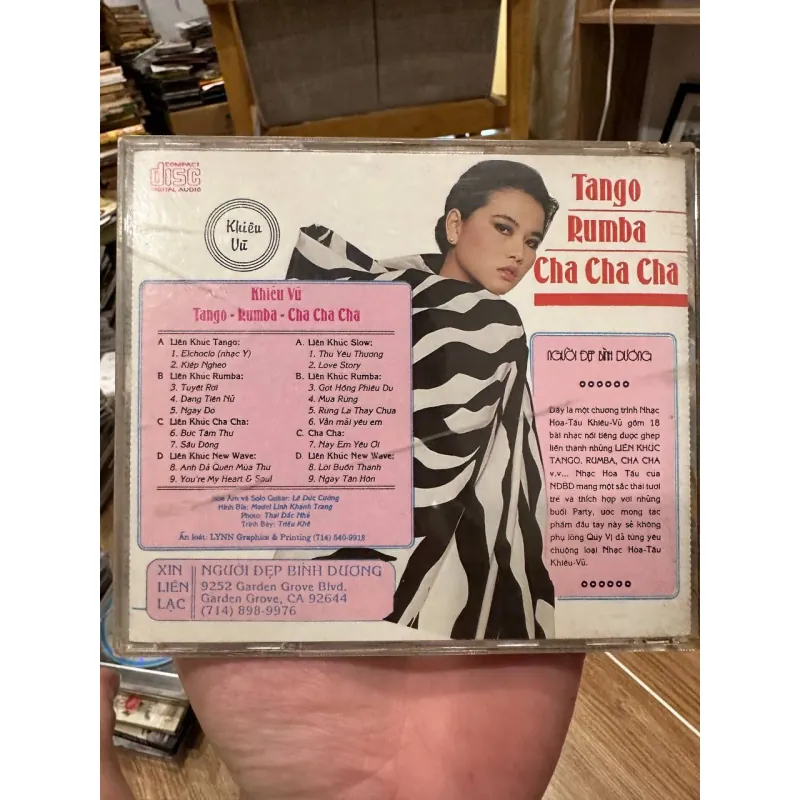 CD Hải Ngoại -  Angel Dance 1 – Khiêu Vũ Rumba Tango Cha Cha Cha 996320