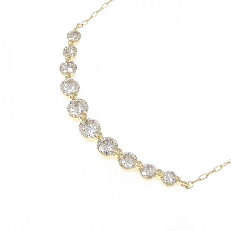 K18YG Dây chuyền kim cương 1.00CT - Hàng hiệu Authentic 860198