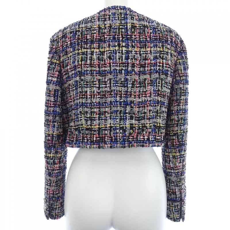 Áo khoác không cổ CHANEL P74013V65562 627426