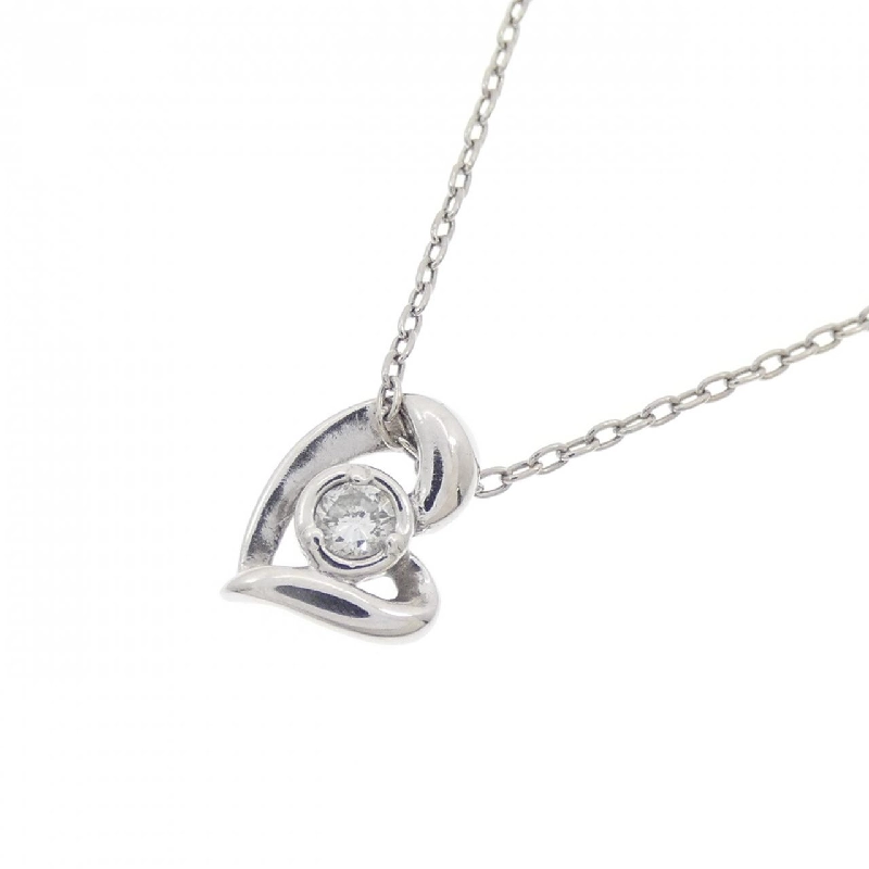 Dây chuyền kim cương hình trái tim PT900/PT850 0.05CT - Hàng hiệu Chính hãng 864957