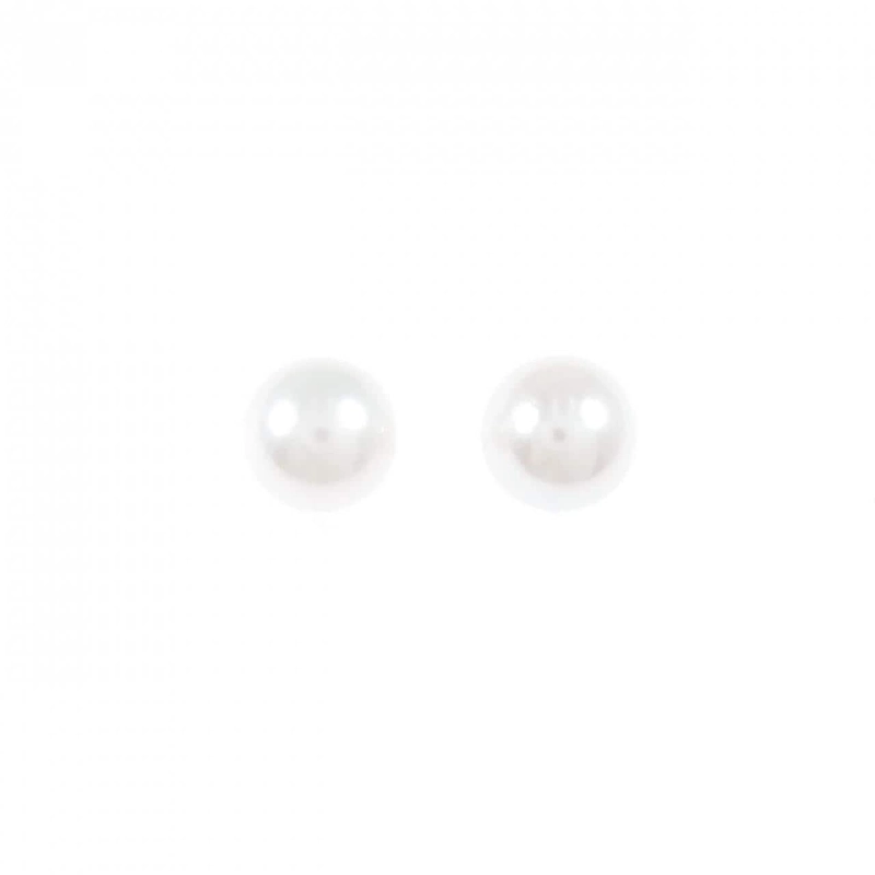 K18YG Bông tai ngọc trai Akoya 6.0mm - Hàng hiệu Chính hãng 871889