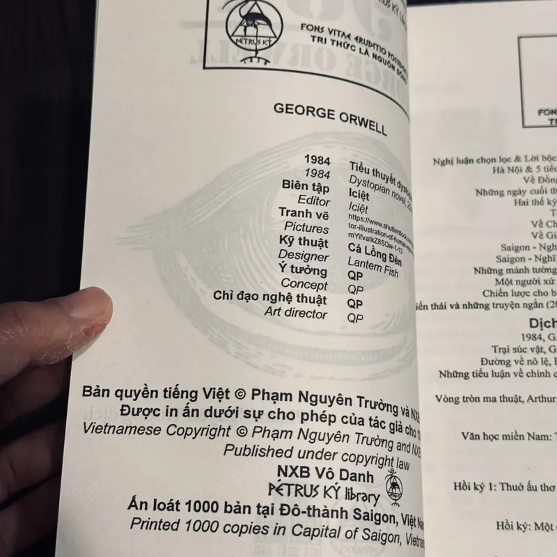 Combo 2 tác phẩm George Orwell 572738