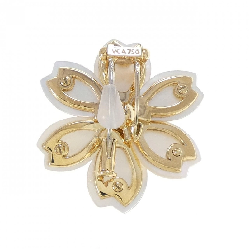 Vòng cổ nhỏ Van Cleef & Arpels Rose de Noël - Hàng hiệu Authentic 841195