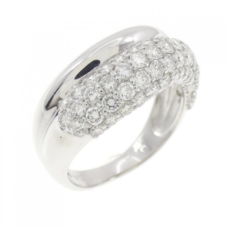 Nhẫn kim cương Pavé K18WG 0.76CT - Hàng hiệu Chính hãng 855143