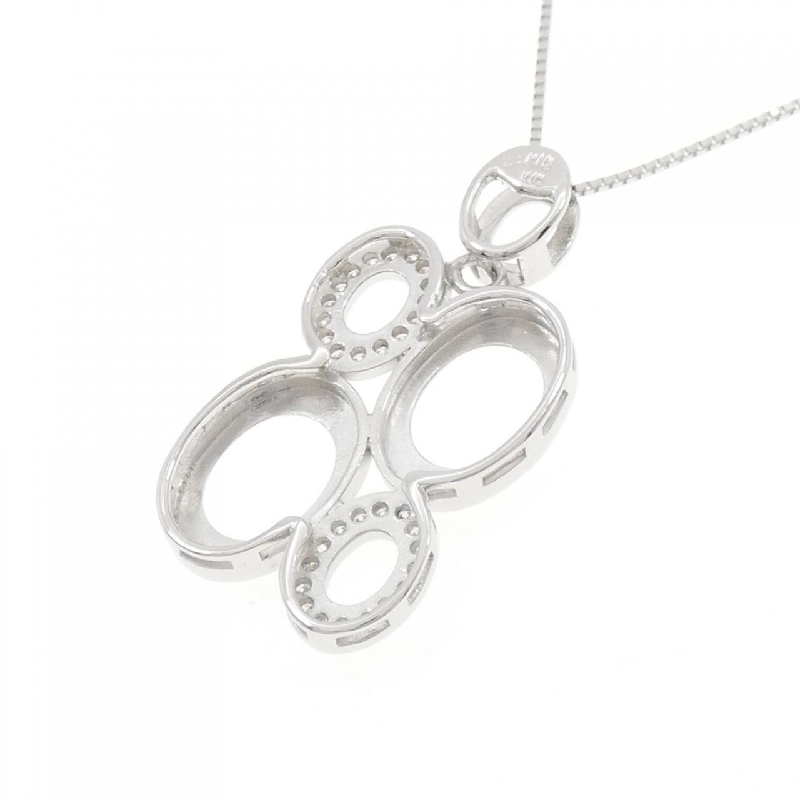 K18WG Dây chuyền kim cương 0.20CT - Hàng hiệu Authentic 865394