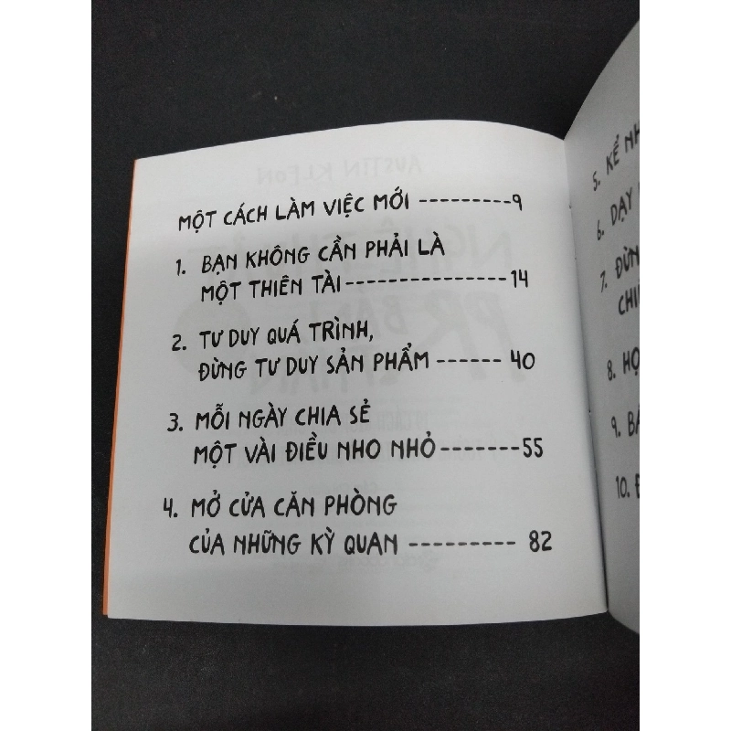 Nghệ thuật PR bản thân mới 80% ố nhẹ 2016 HCM1410 Austin Kleon KỸ NĂNG 916995