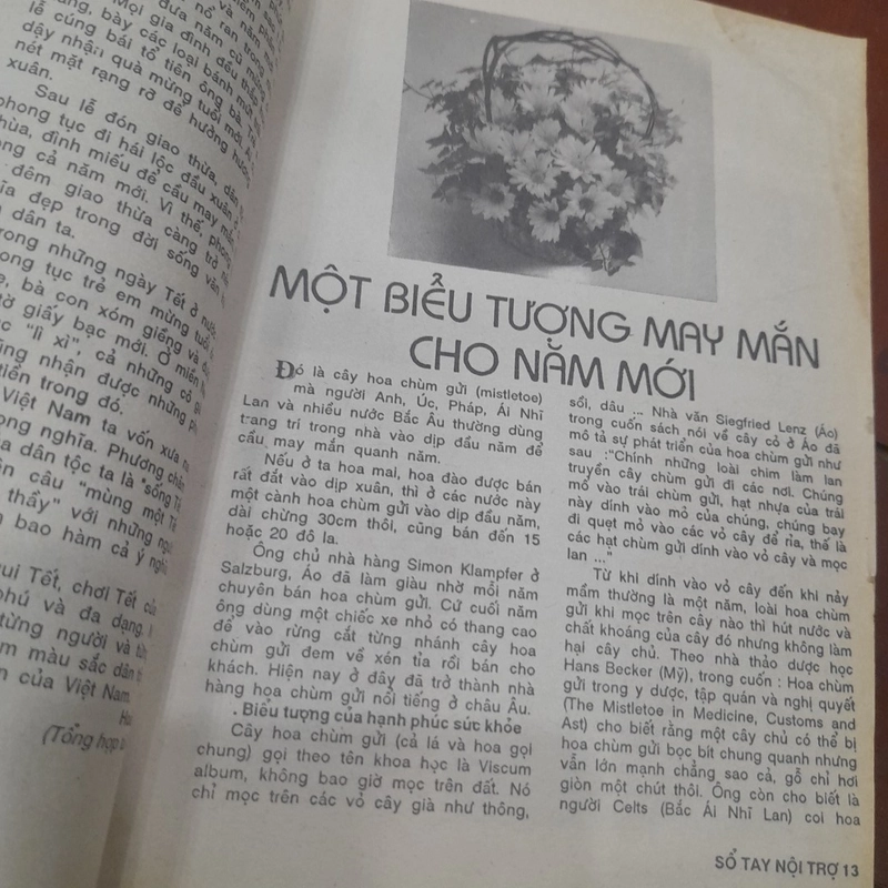 SỔ TAY NỘI TRỢ, tập 61, Số đặc biệt XUÂN ẤT HỢI 1995 474680