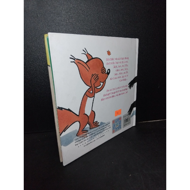 Sóc nâu chơi trốn tìm (bìa cứng, sách tranh) mới 90% bẩn nhẹ 2024 HCM2103 MẸ VÀ BÉ 919269