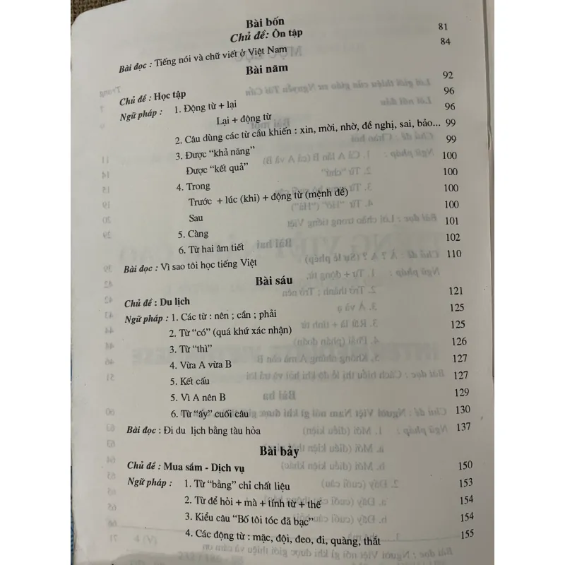 TIẾNG VIỆT CƠ SỞ DÀNH CHO NGƯỜI NƯỚC NGOÀI (QUYỂN 1) 573199