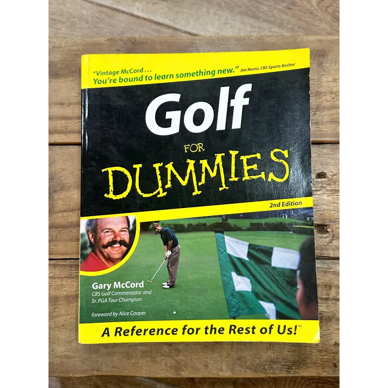 Golf for Dummies - Mark & Schuster 739999