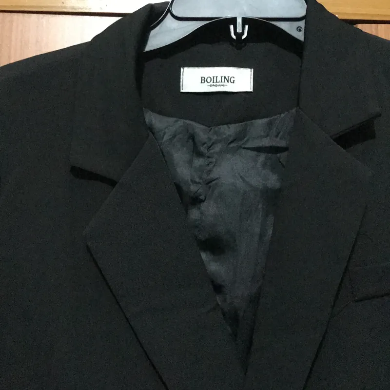 Áo Blazer nữ size từ 50-65kg màu đen basic dễ mặc, dễ phối đồ  784724