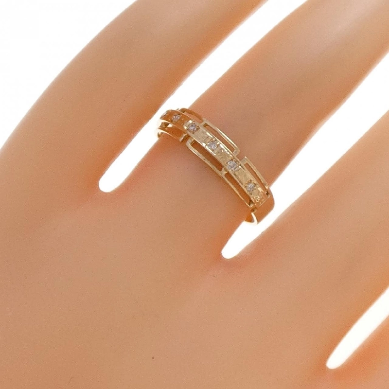 Nhẫn kim cương K18YG 0.05CT - Hàng hiệu Chính hãng 852430