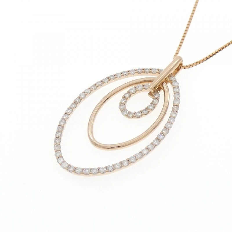 K18PG Dây chuyền kim cương 0.70CT - Hàng hiệu Chính hãng 846943