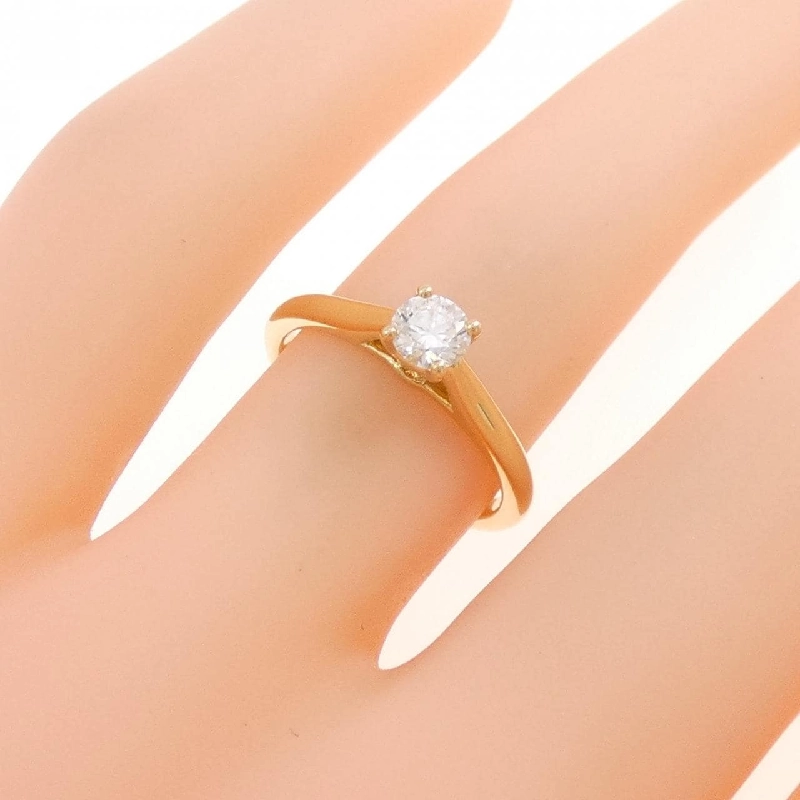 Cartier 1895 Solitaire Nhẫn 0.25CT D VS1 3EXT - Hàng hiệu Chính hãng 836727