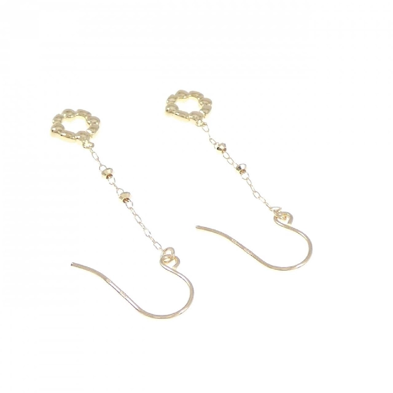 K18YG Bông tai kim cương 0.08CT - Hàng hiệu Chính hãng 877441