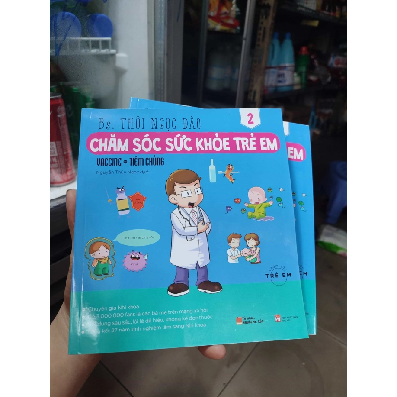 [Phiên Chợ Sách Cũ] Chăm sóc sức khỏe trẻ em - vaccine tiêm chủng 2303 412350