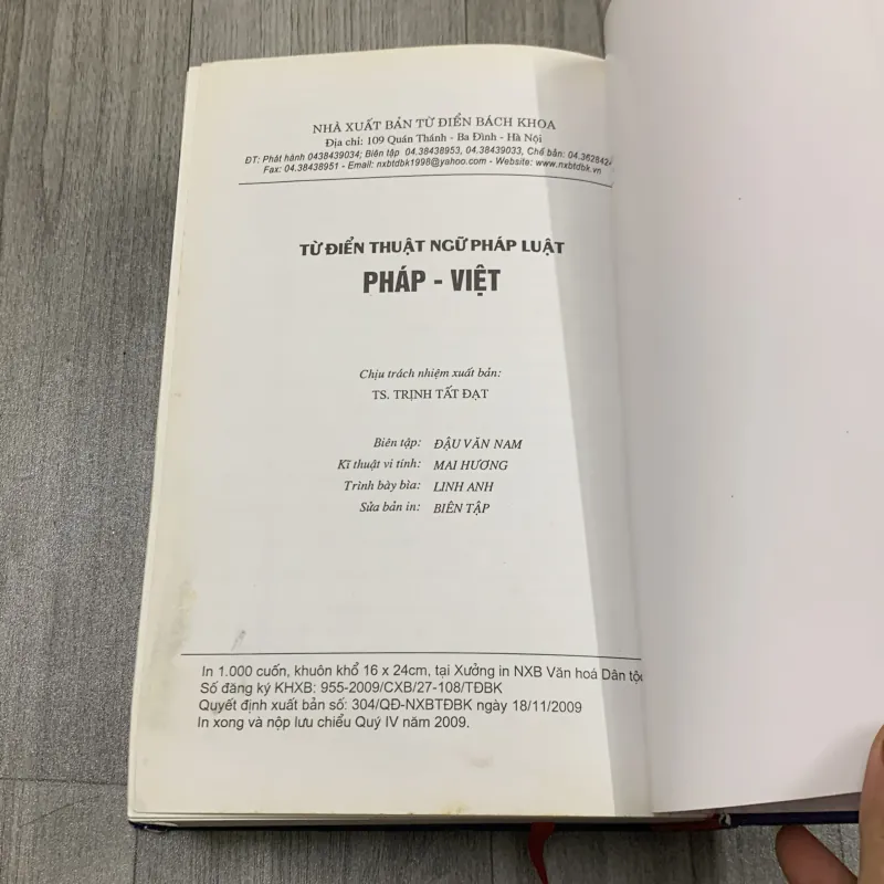 Từ điển thuật ngữ pháp luật pháp - việt. 4b1 787028