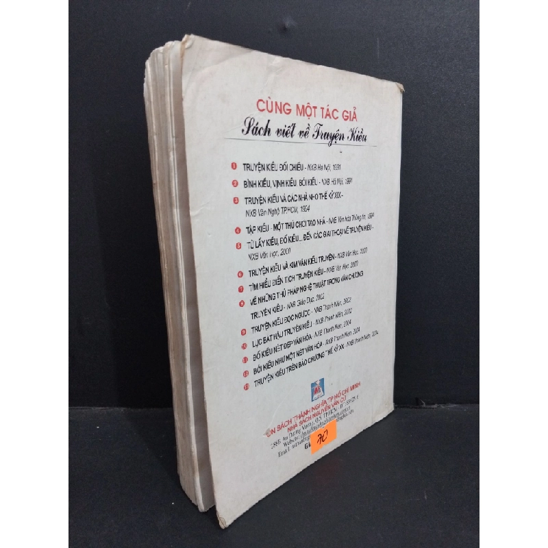 Bói kiều như một nét văn hóa mới 70% bẩn bìa, ố, tróc bìa, tróc gáy 2003 HCM2811 Phạm Đan Quế VĂN HỌC 353580