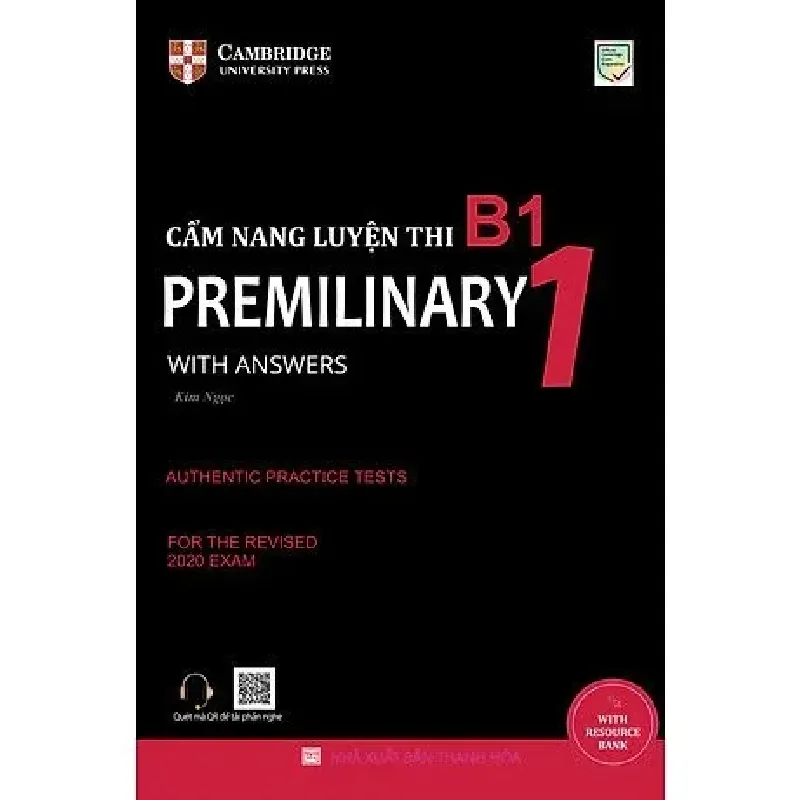 Cẩm Nang Luyện Thi B1 Preliminary With Answers - Cambridge University Press 403349