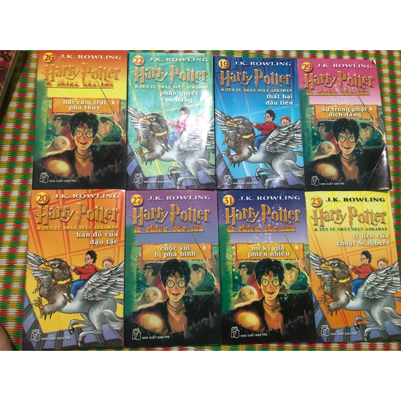 Harry potter 8 cuốn k trùng 329878