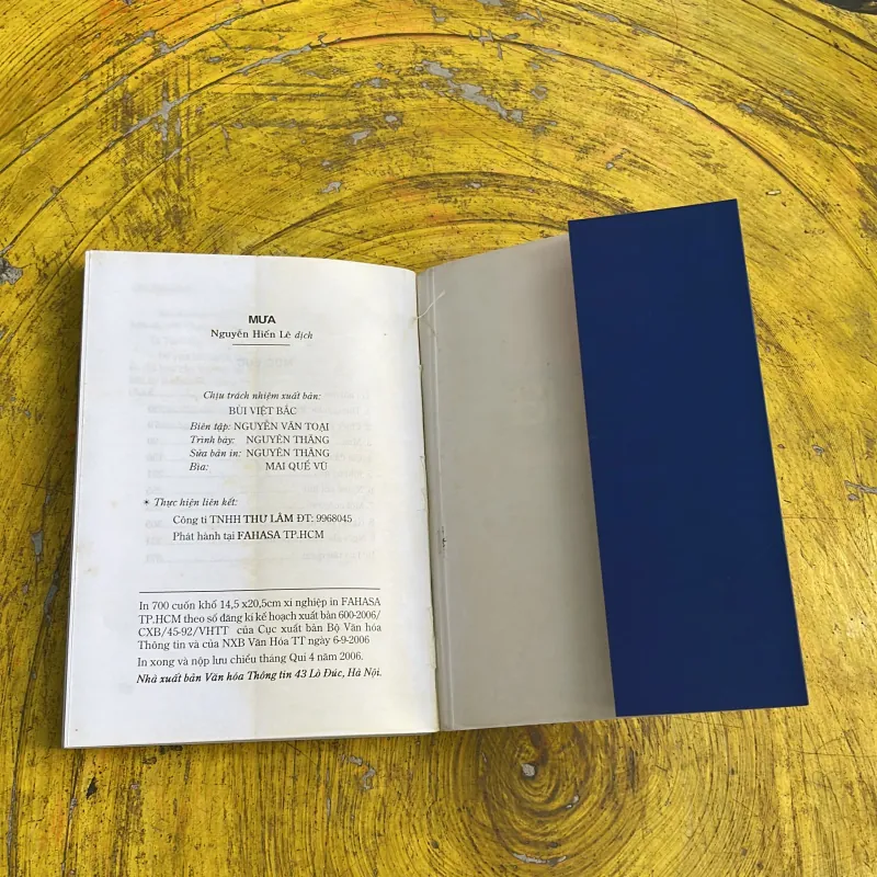 MƯA - NGUYỄN HIẾN LÊ DỊCH - tập truyện ngắn 779075