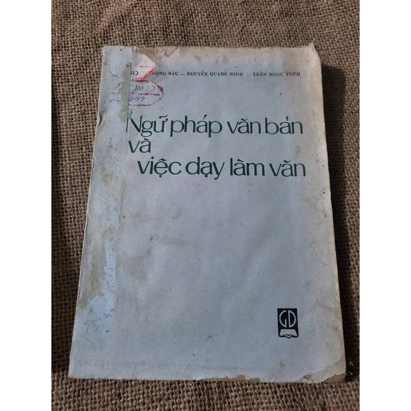 Ngữ pháp văn bản và việc dạy học văn 352708