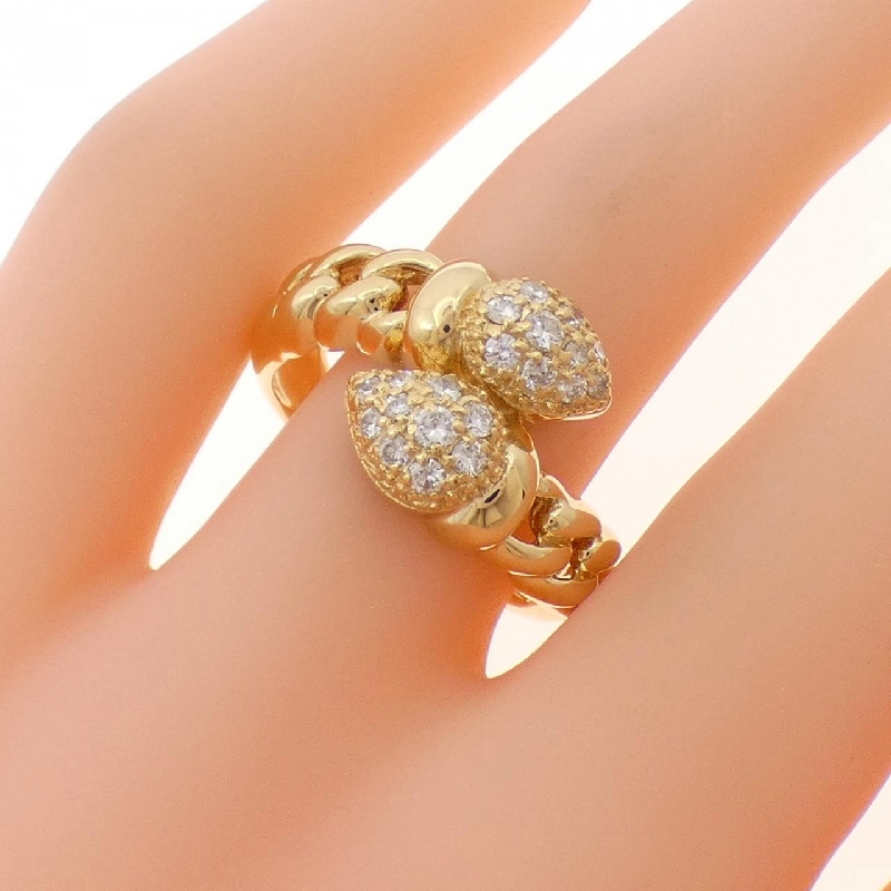 Nhẫn kim cương K18YG 0.35 - Hàng hiệu Authentic 854306