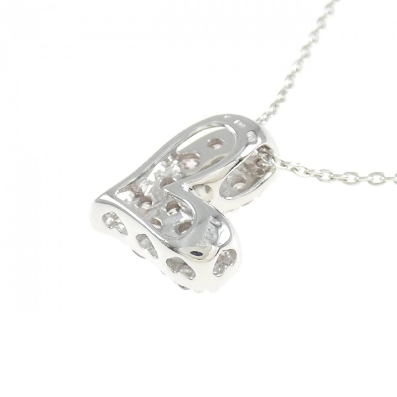 K18WG Dây chuyền kim cương hình trái tim 1.00CT - Hàng hiệu Chính hãng 861858