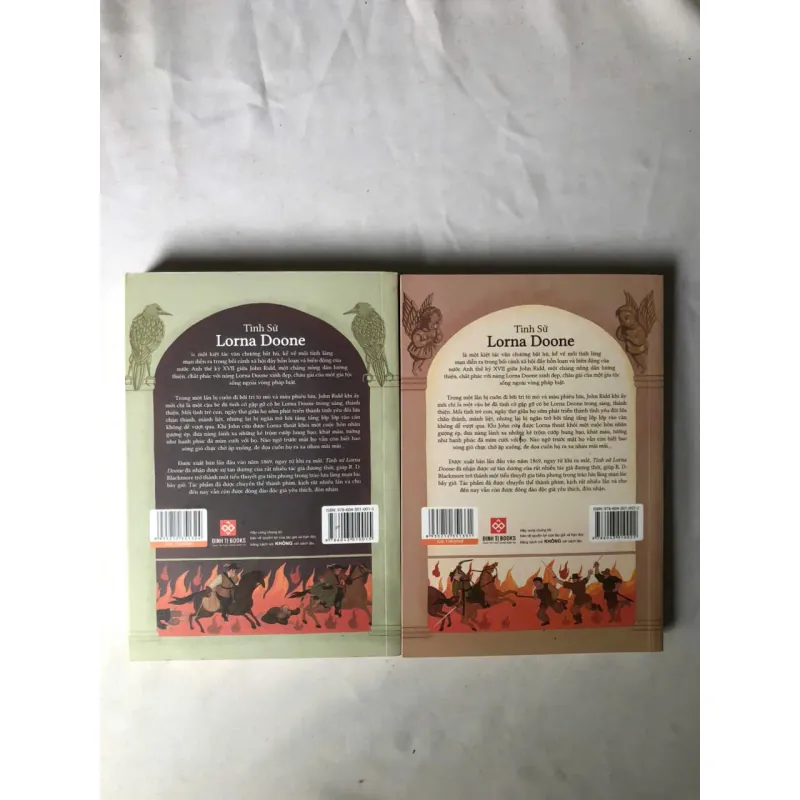 Trọn bộ 2 tập Tình sử Lorna Doone - R. D. Blackmore 1022827