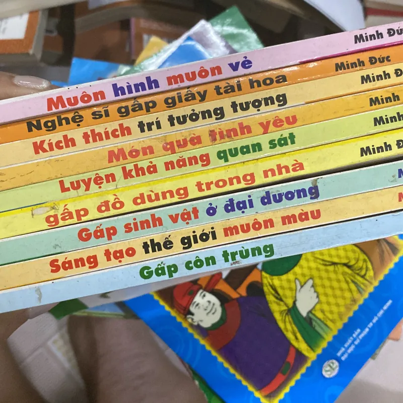 9 cuốn Nghệ thuật xếp giấy Origami 778497