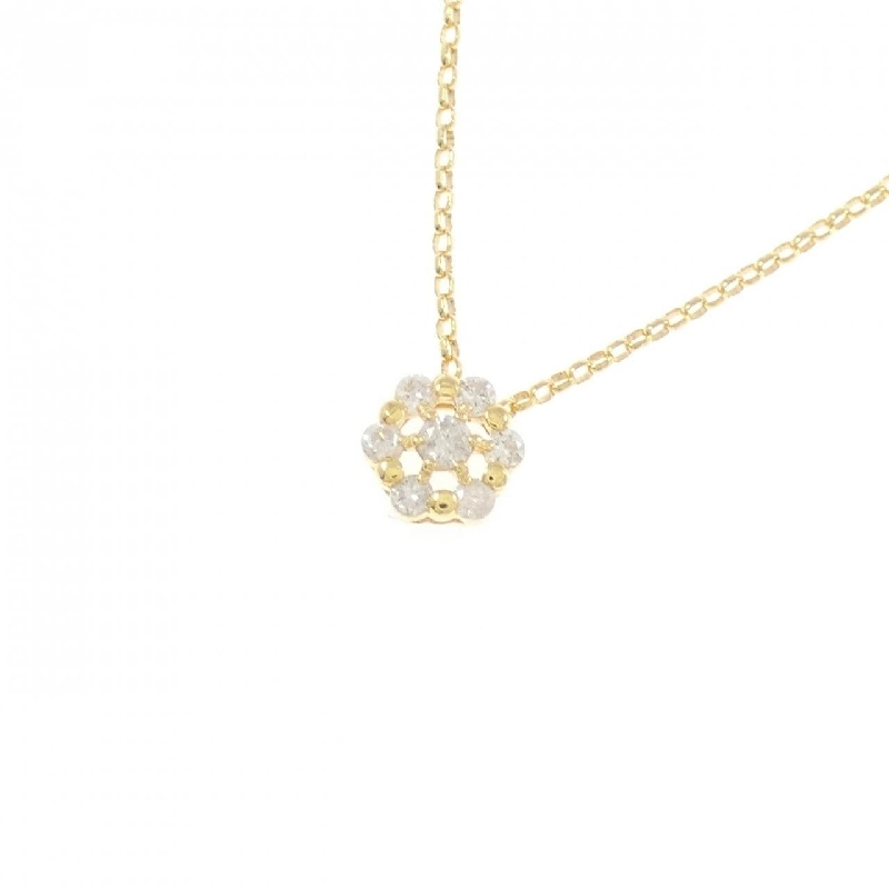 K18YG Dây chuyền kim cương - Hàng hiệu Authentic 862331