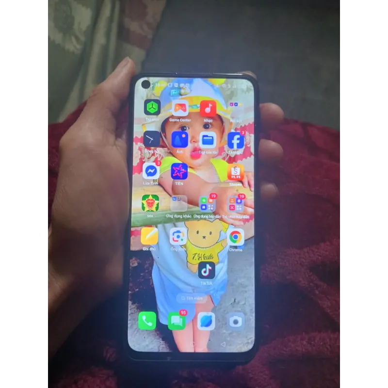 Điện thoại OPPO A55 4GB Ram 64GB Bộ nhớ trong màu đen 722349