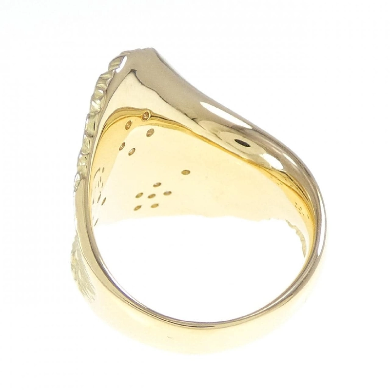 Nhẫn kim cương K18YG 0.11CT 668045