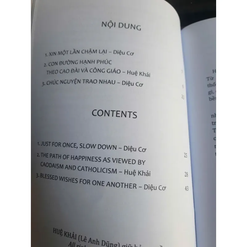 Con Đường Hạnh Phúc Theo Cao Đài Và Công Giáo - Huệ Khải 783805