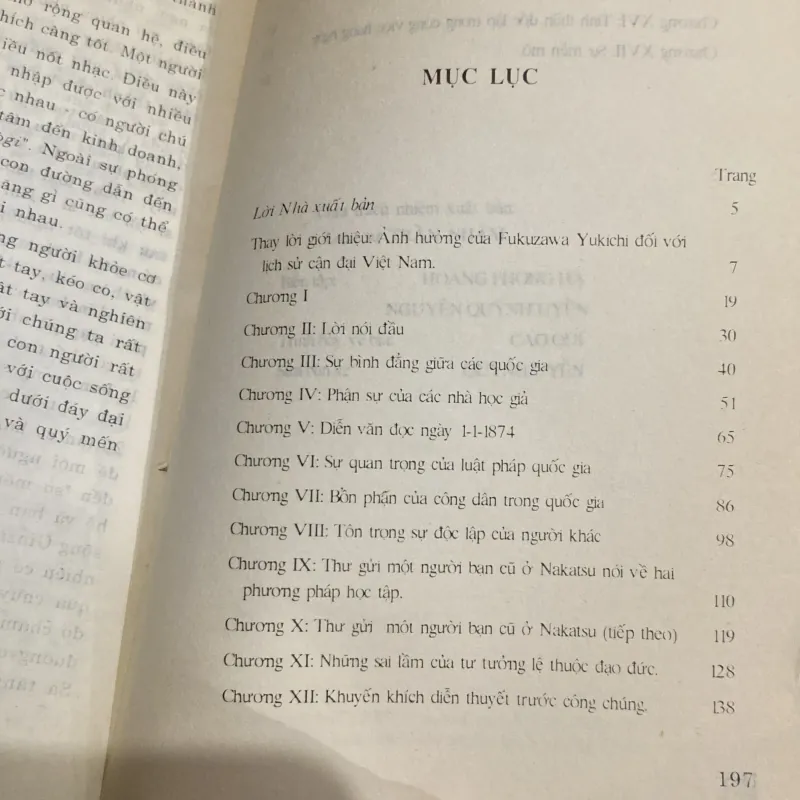 NHẬT BẢN - CẢI CÁCH GIÁO DỤC THỜI MINH TRỊ, FUKUZAWA YUKICHI (XB 1995) 1028983