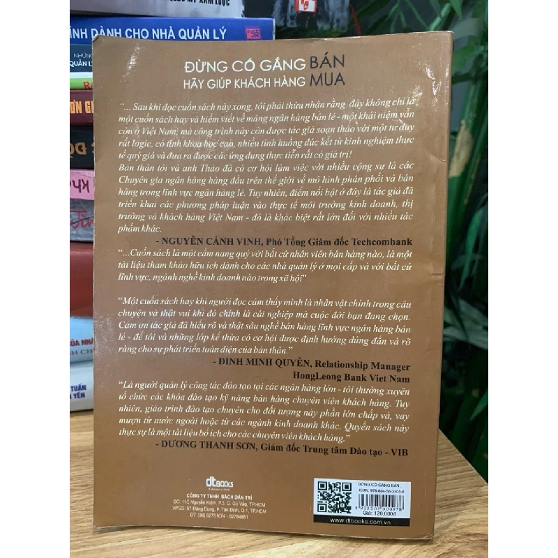 Đừng cố gắng bán hãy giúp khách hàng mua - Trịnh Minh Thảo 782198